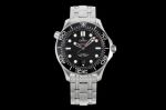 OMEGA Seamaster Bezel Insert Diver 300M  Black Dial Steel 316L Watch